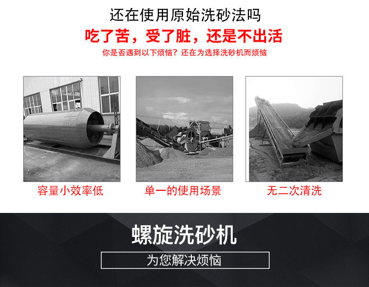 螺旋洗石机用途